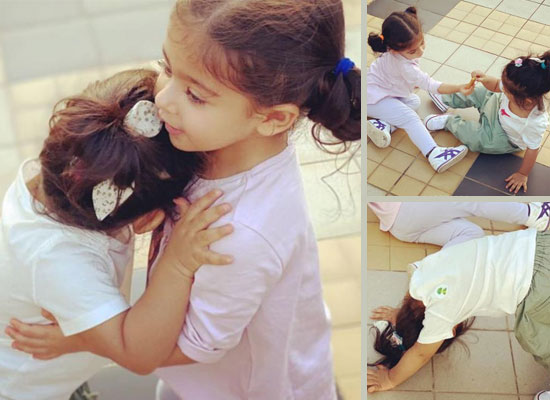 Neha Dhupia to share loveable moments of her daughter Mehr and Inaaya Kemmu!
