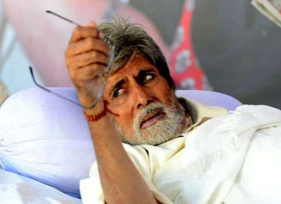 Big B gets admitted to the hospital for routine checkup!