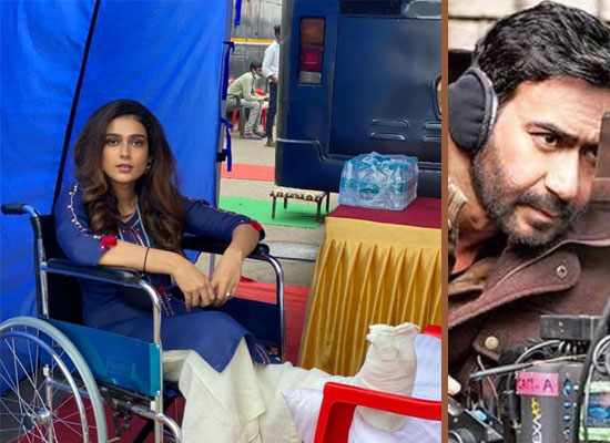 Aakanksha Singh continues to shoot for Mayday despite ankle injury!