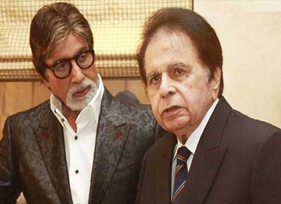Amitabh Bachchan shares a lovely throwback picture with Dilip Kumar!
