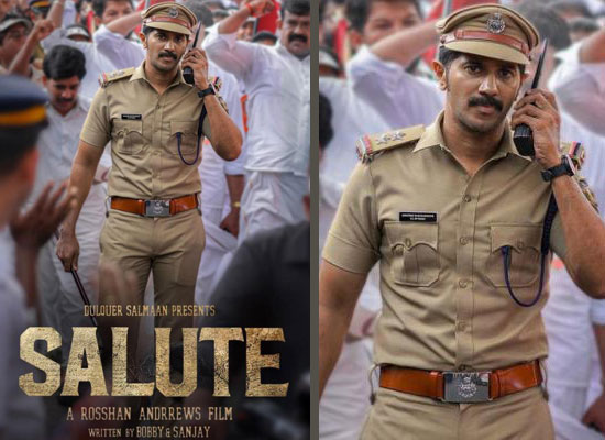 Dulquer Salmaan looks stunning as a cop in the new poster of Salute! Dulquer Salmaan looks stunning as a cop in the new poster of Salute!