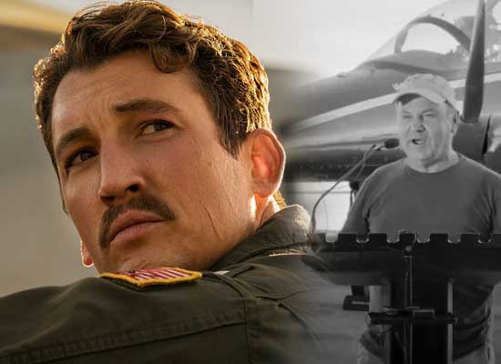 Miles Teller's homage to Top Gun: Maverick Flight Instructor Charles Coleman!