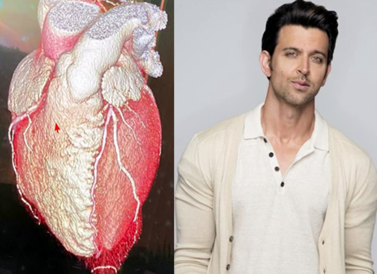 Hrithik Roshan's emotional message for his fans with a photo of his heart!