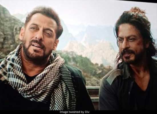 Salman Khan's cameo in SRK-starrer 'Pathaan' causes Internet Meltdown!