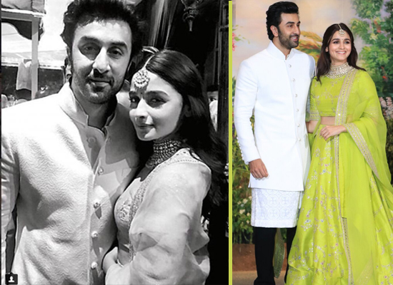 Ranbir Kapoor and Alia Bhatt's lovely photo from their first public appearance!