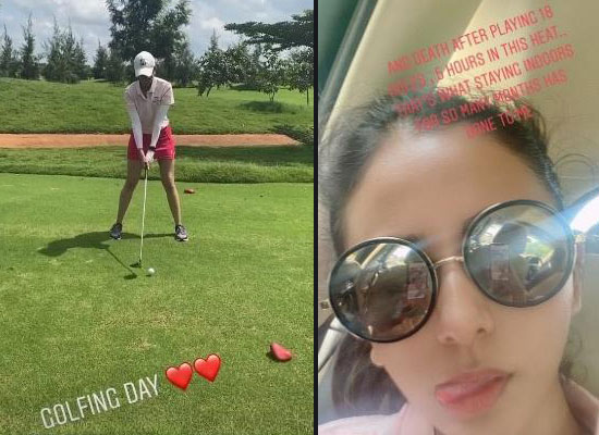 Rakul Preet Singh to share a fun selfie after playing golf for five hours!