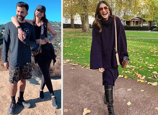 Sonam Kapoor and Anand Ahuja's romantic moments during their vacation!