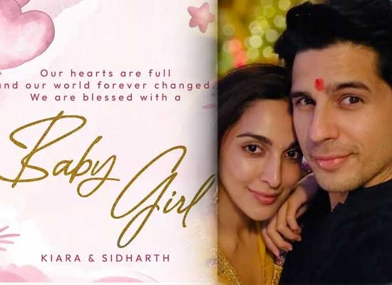 Breaking: Sidharth Malhotra and Kiara Advani Welcome Baby Girl!